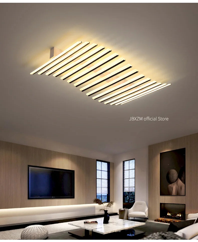 Modern Living Room Lamps Ceiling Light Interior Decoration for Home House LED Lamps for Bedrooms Linear Ceiling Light Home Lamp