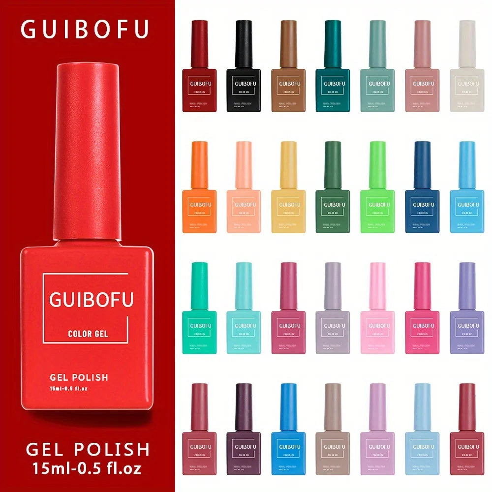 Spring Series 3 Pcs Set 15ml Semi Permanent Nail Polish Set Kit Soak Off Uv Varnish Nail Art For Manicure Nail Design
