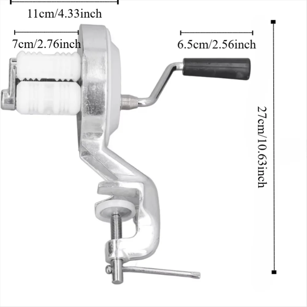Kitchen Gadgets Manual Cavatelli Machine Ergonomic Labor-saving Macaroni Maker Hand Crank Pasta Maker Pastry