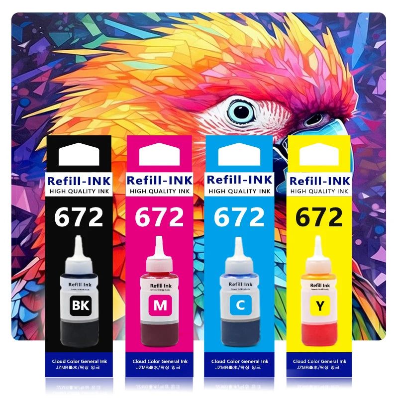 664 672 673 Refill Dye Ink Kit For Epson L100 L110 L120 L210 L130 L310 L360 L380 L800 L805 L1300 L551 L405 Printer Refill Ink