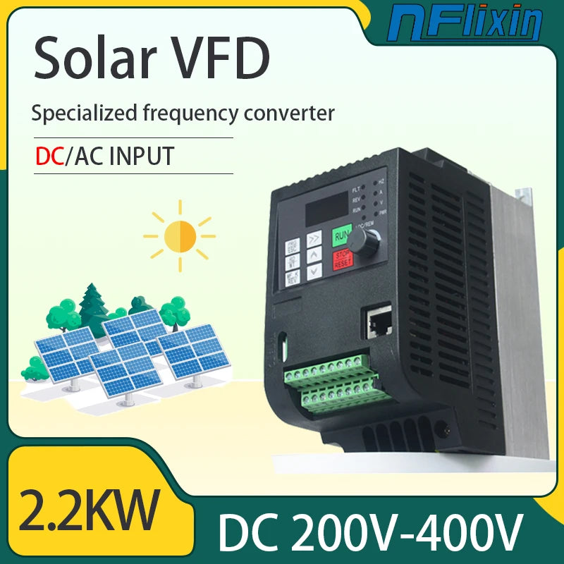 2.2KW Solar Inverter DC200-400V to 220V MPPT Charge Controller CE Certified for Off-Grid System