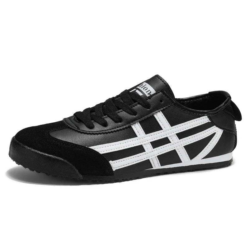 Fashion Couple Canvas Shoes Classic Design Green Leather Casual Shoes For Men Trendy Low-cut Lightweight Original Men's Sneakers