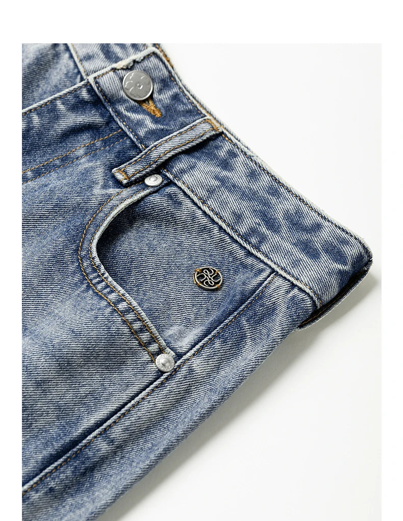 TOYOUTH Women Denim Jeans 2026 Summer New High Waist Curved Knife Pants