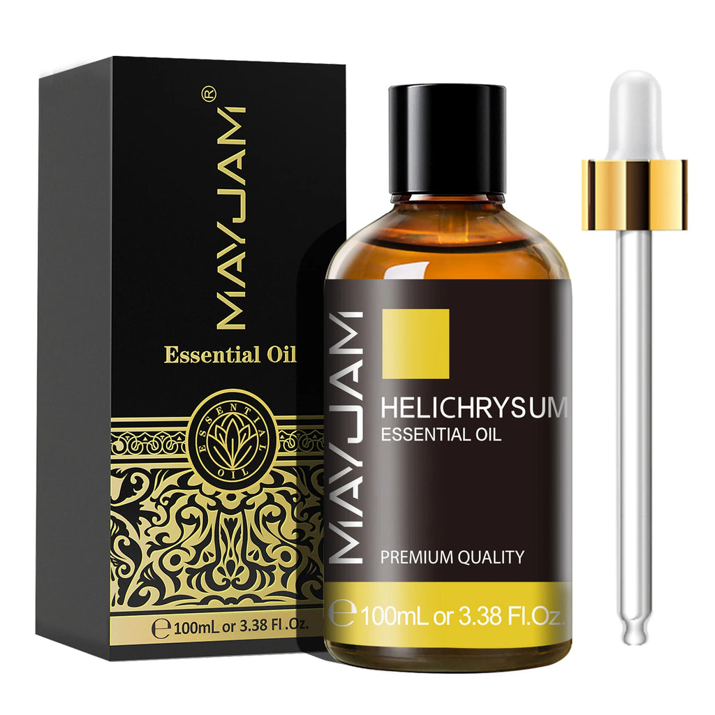 MAYJAM 100ML Essential Oils For Humidifier Diffuser Lavender Sandalwood Sweet Orange Tea tree Camphor Vetiver Aromatic Oil