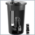 VEVOR 1/2HP Sewage Pump 4800GPH Cast Iron Basin Kit 120V Auto Float 2"
