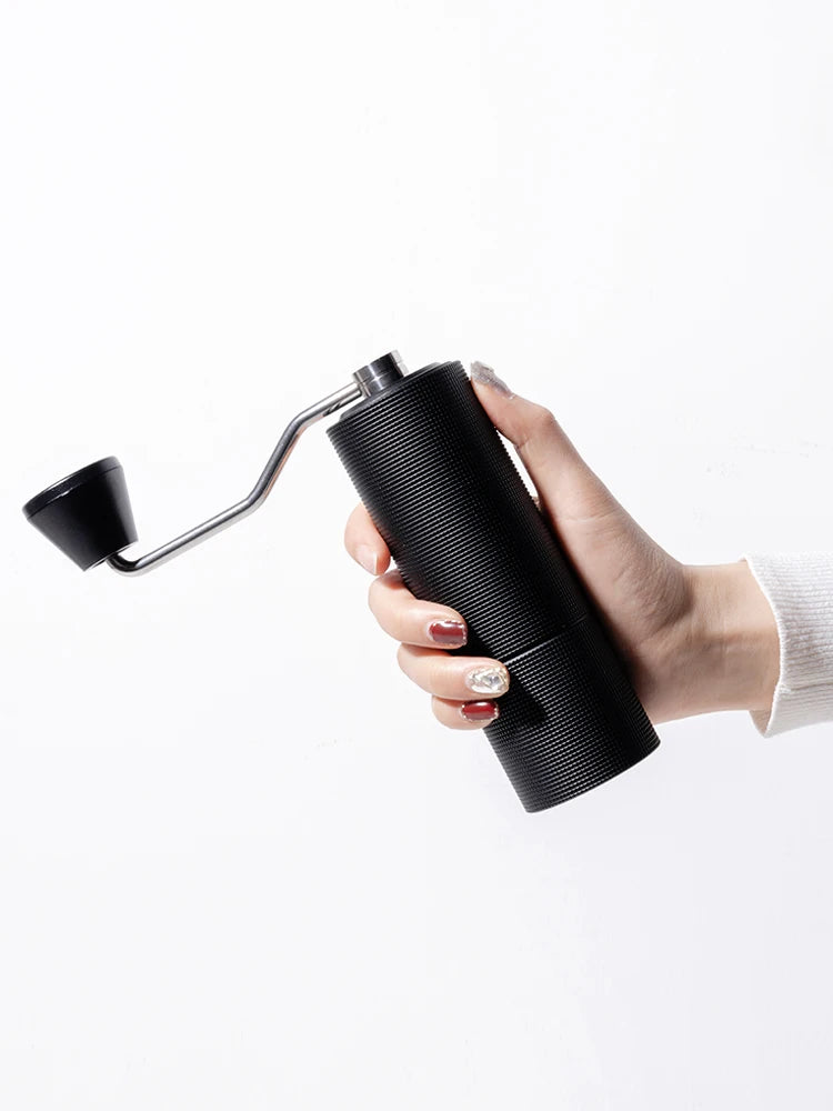 TIMEMORESTORE Chestnut C3 Manual Coffee Grinder S2C Burr High Quality Portable Hand Grinder With Double Bearing Positioning