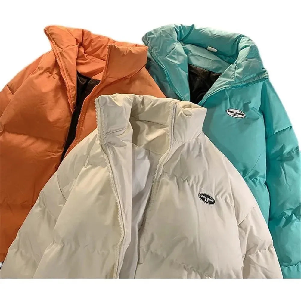 Loose Short New Trend Korean Style  Simple Solid Color Keep Warm Casual Women's Winter Jacket  Coat for Women