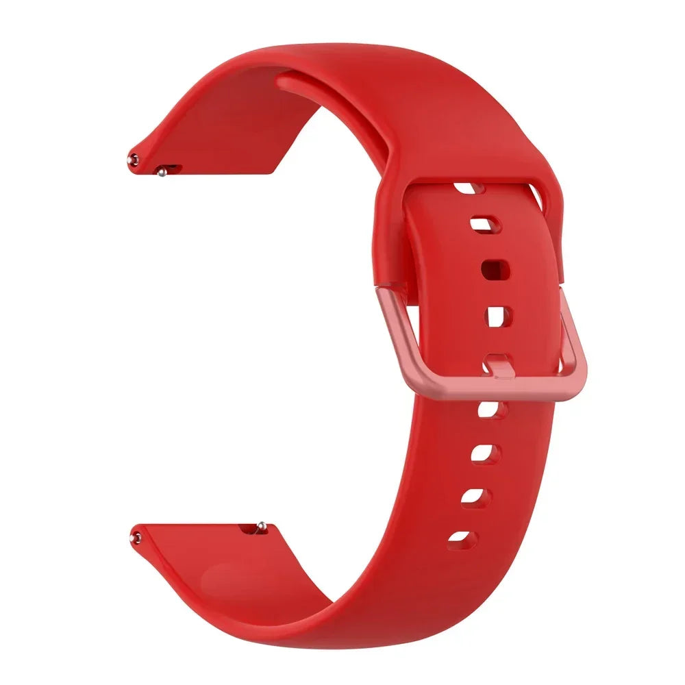 Strap For Amazfit GTS 2/4/3/GTS 2/4 Mini/GTR 4/2/2e 20mm/22mm Watch Silicone Sport Bracelet Amazfit bip 5 3/S/u pro Series band