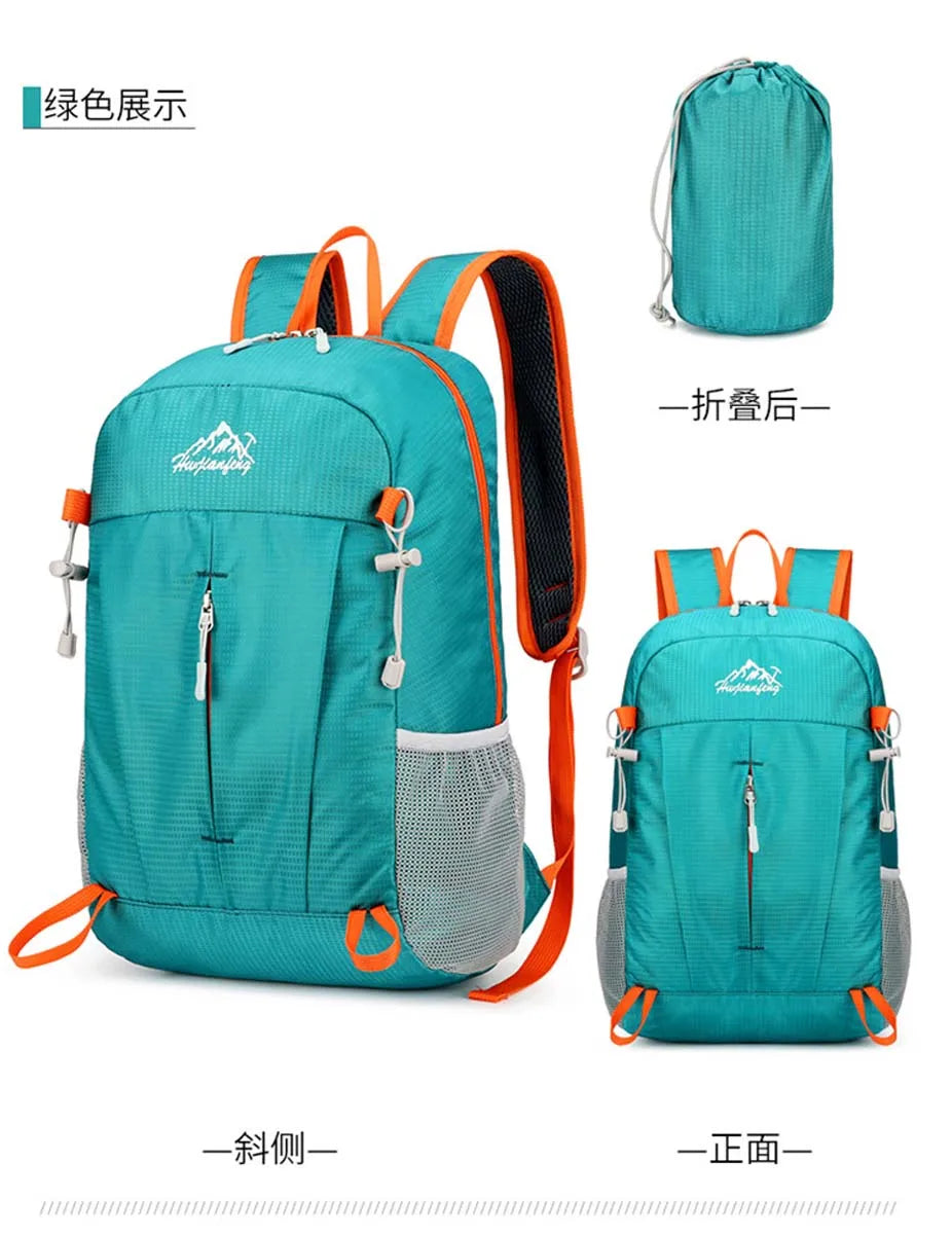 Best-selling sports and outdoor backpacks lightweight travel portable folding bags hiking bags cycling waterproof backpacks