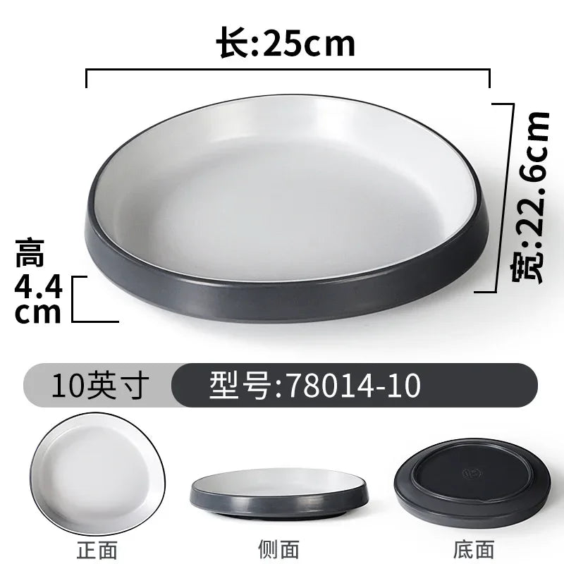 1PCS Tableware/high-end Cold Dish Plates/non Fragile Plates/bowls/sushi Plates, Japanese Style,A5 Food Grade Melamine