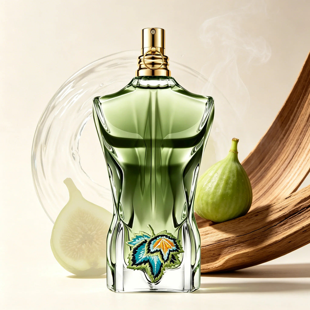 Jean Paul Gaultier Le Beau Paradise Garden Eau De Parfum for Men - Long Lasting Fresh Woody Aquatic Men's Cologne with Coconut Water, Green Fig & Sandalwood - Designer Fragrance Spray
