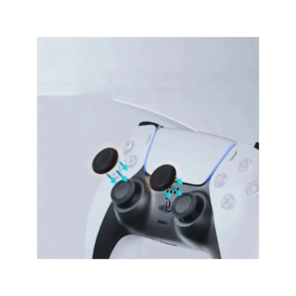 2026 4/6/10pcs Thumbstick Caps for PS5 PS4 Controller, Joystick Grip Cover Repair Parts Accessories