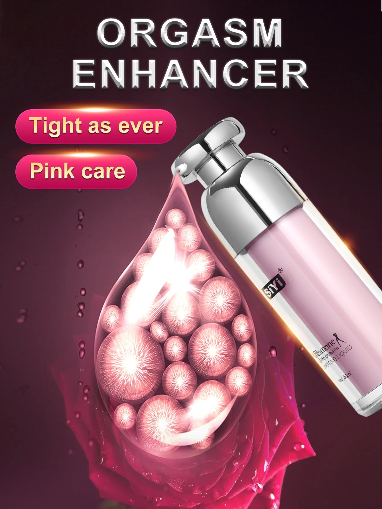 30ml Pheromone Attractive for Men Women Orgasm Attract Aphrodisiac Spray for Men's Fragrance Body Unisex Flirt Lasting Perfume