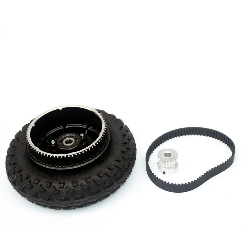 Off Road Electric Skateboard Truck Mountain Longboard 11 inch Truck Wheels Combo kiteboarding Truck Inflatable rubber tire wheel