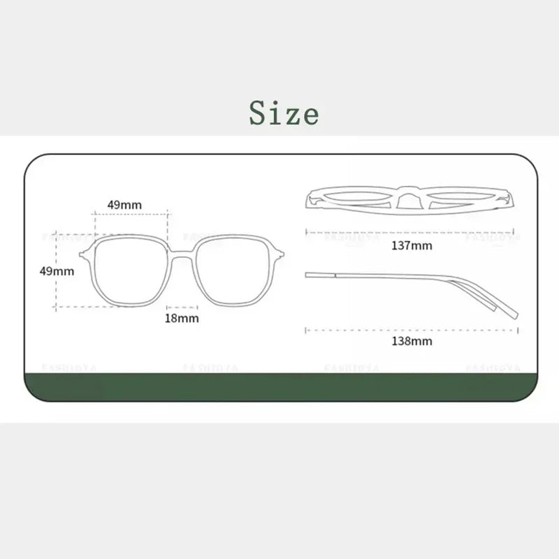 Women High Art Reading Glasses Ultra Light Fashion HD Presbyopia Eyeglasses Anti Blue Light Vintage Round Frame Men Eyewear
