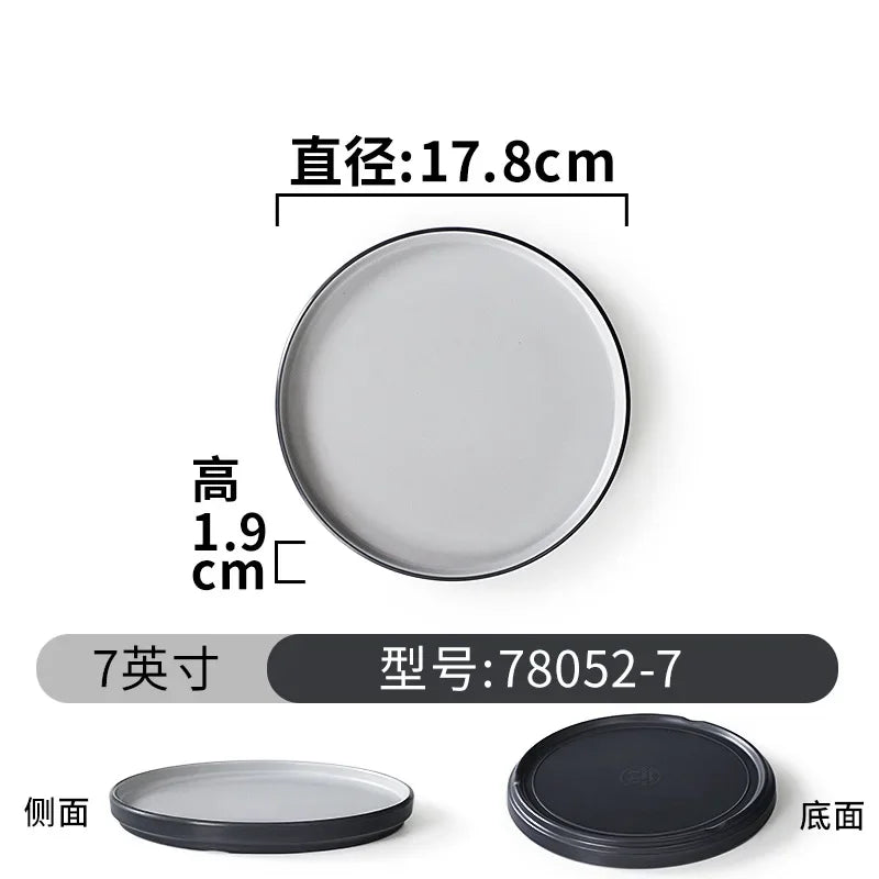 1PCS Tableware/high-end Cold Dish Plates/non Fragile Plates/bowls/sushi Plates, Japanese Style,A5 Food Grade Melamine