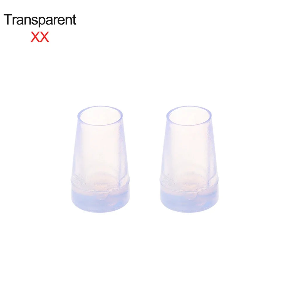 1 Pair  Heel Protector Useful Antislip High Heeler Stoppers Wearable Non-slip Round Heel Shockproof Shoes Accessories