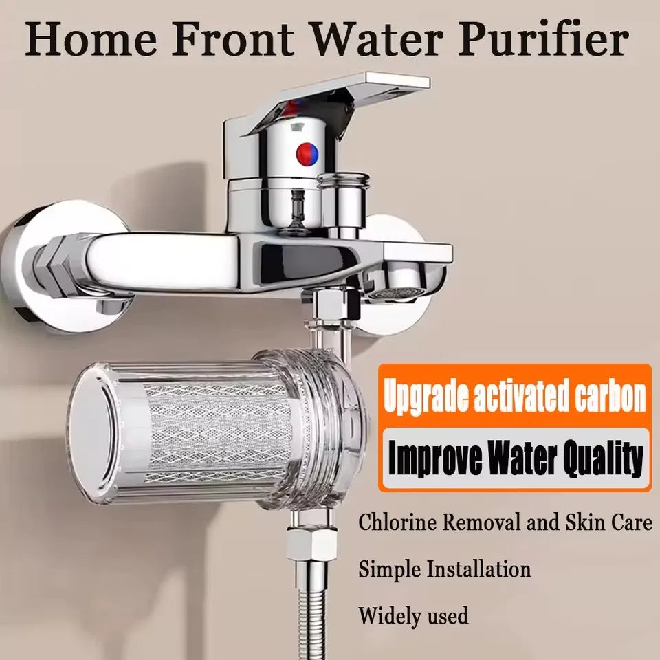 Widely Use Household Water Purifier for Water Heater Faucet  Soften Hard Water Shower Head Filter Wash Machine Pre-filter