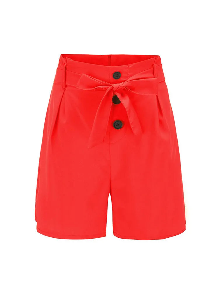 2026 Fashionable slim fit sexy high waisted belt shorts