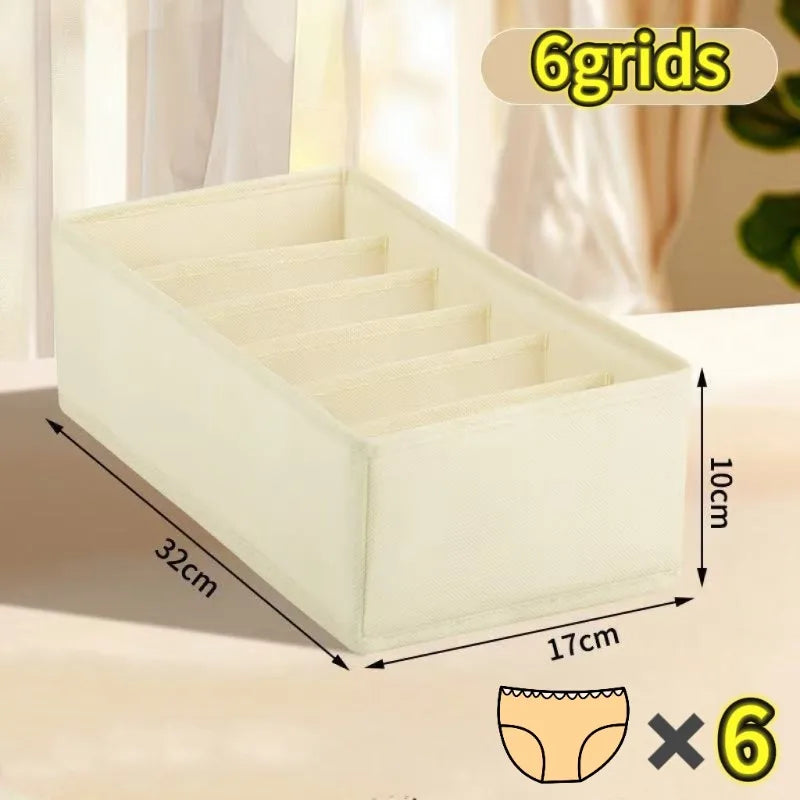 Cabinet Underwear Organizer Drawer Clothes Organizer Boxes Closet Organizer for Underwear Bra Sock Underpants Storage Organizers