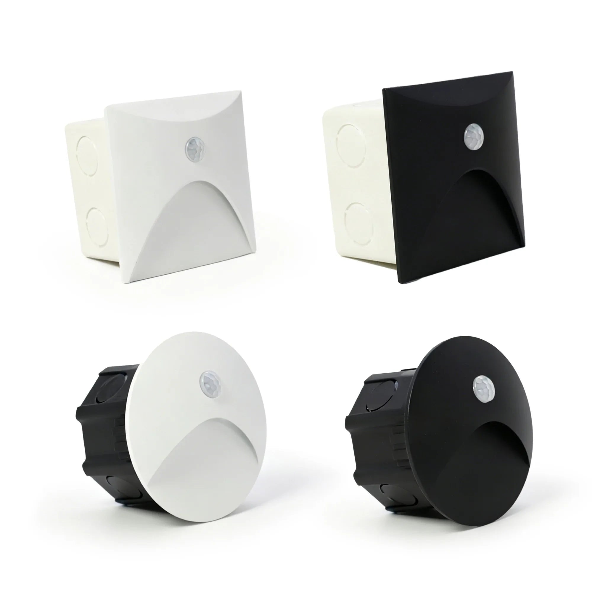Outdoor Light IP65 Embedded Wall Light 3W LED Indoor Recessed Stair Lighting  Balcony Porch Aisle Courtyard Indoor Wall Light