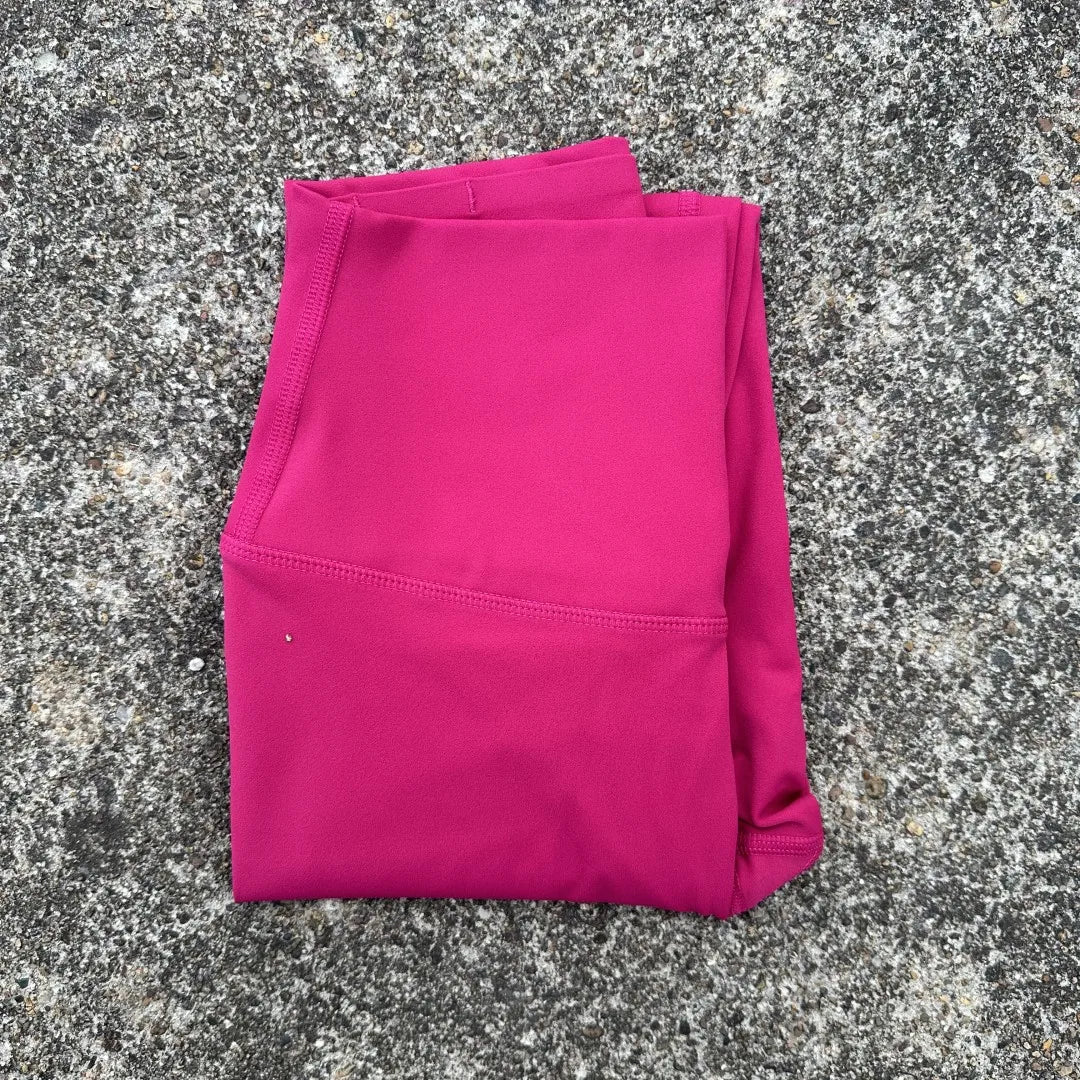 Solid Color Back Waist Pocket High Waist Fitness Yoga Legging soft Women Sport Pant Tight Butter Athletic Gym Ankle-Length Pants