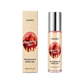 10ml Strawberry Cake Scented Perfume Spray for Women - Elegant Women's Perfume with Rose Scent, Roll-On Fragrance, Gourmet Oriental Notes, Featuring Strawberry, Coconut, Candy, Vanilla, Caramel, and Cream Scents, Long-Lasting