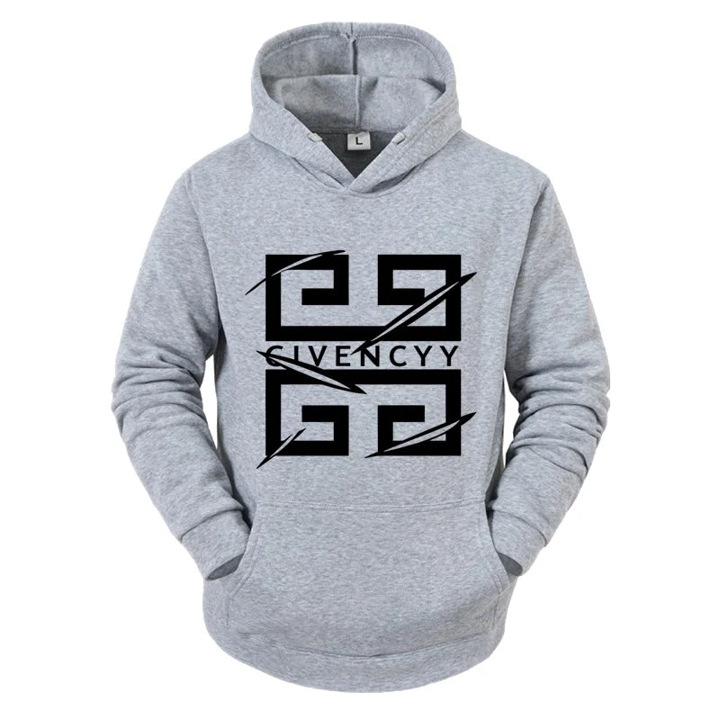 Autumn/Winter Men's 2025 Fashion Fun Pattern Printed Harajuku y2k Hoodie Casual Street Women's Fashion Street Outdoor Hoodie