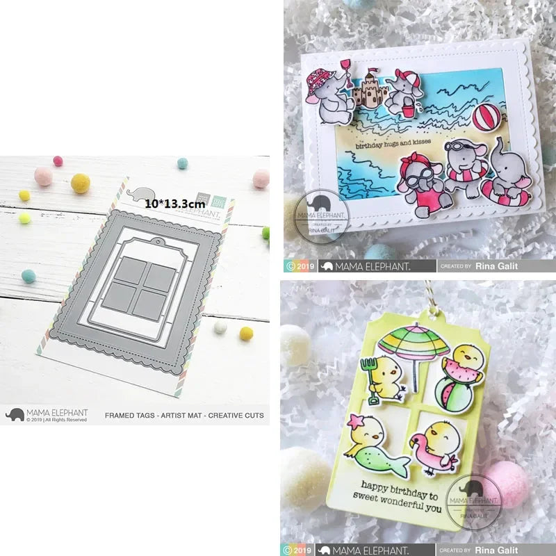 2021New Arrival Metal Cutting Dies and Stamps  for DIY Scrapbooking Diary Photo Album Craft Paper Card Making Embossing