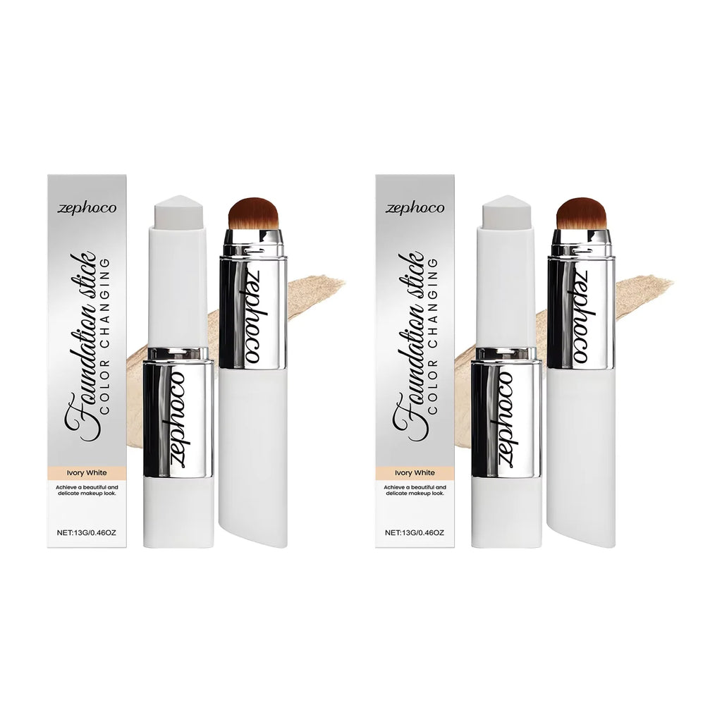 Foundation Stick Natural Persistent No Trace Makeup Feeling Even Skin Tone Invisible Pores Decorate Fine Lines Concealer Stick