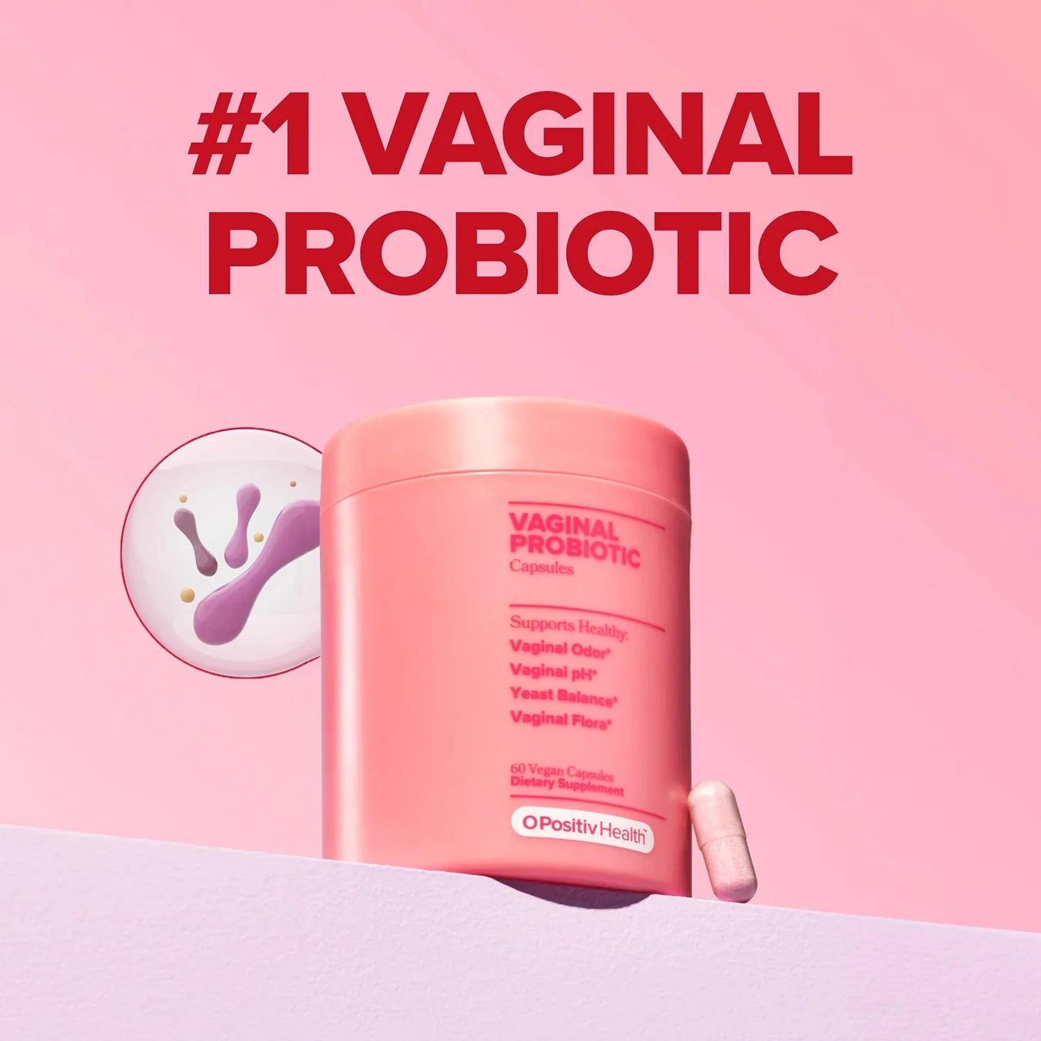 Vagianl Probiotics for Women pH Balance with Prebiotics - Vaginal Health Supplement Support Healthy Vaginal Odor & Vaginal Flora
