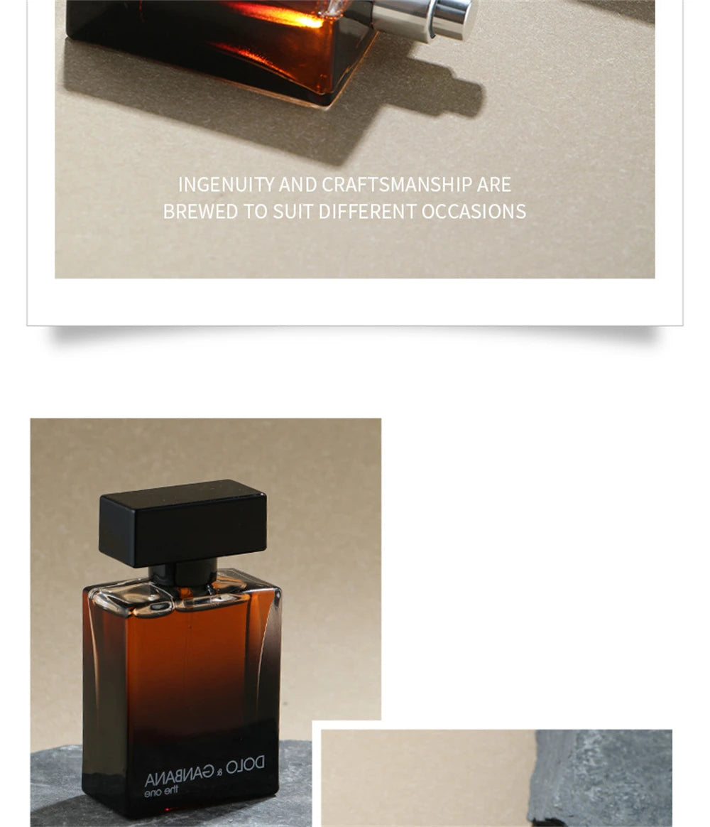 High Quality Perfume Men 50ml Cologne Mens Pheromone Perfumes Hombre Fresh Natural Woody Scent Spray Masculinos Parfums Homme