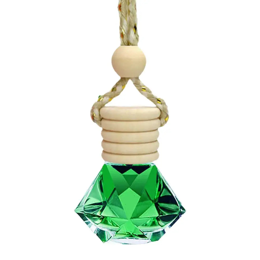 Car Perfume Pendant Include Essential Oil Air Fresheners Novelty Auto Flavoring Air Freshener Diffuser Oil Fragrance Bottle