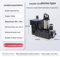 Basement sewage lifting pump station integrated automatic toilet kitchen sewage pump