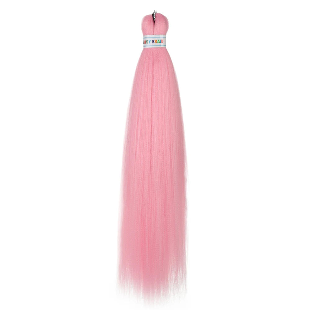 Ombre Kanekalon Braiding Hair Extensions Pre Stretched 26 Inch Synthetic Hair for Afro Jumbo Box Braids Natural Looking