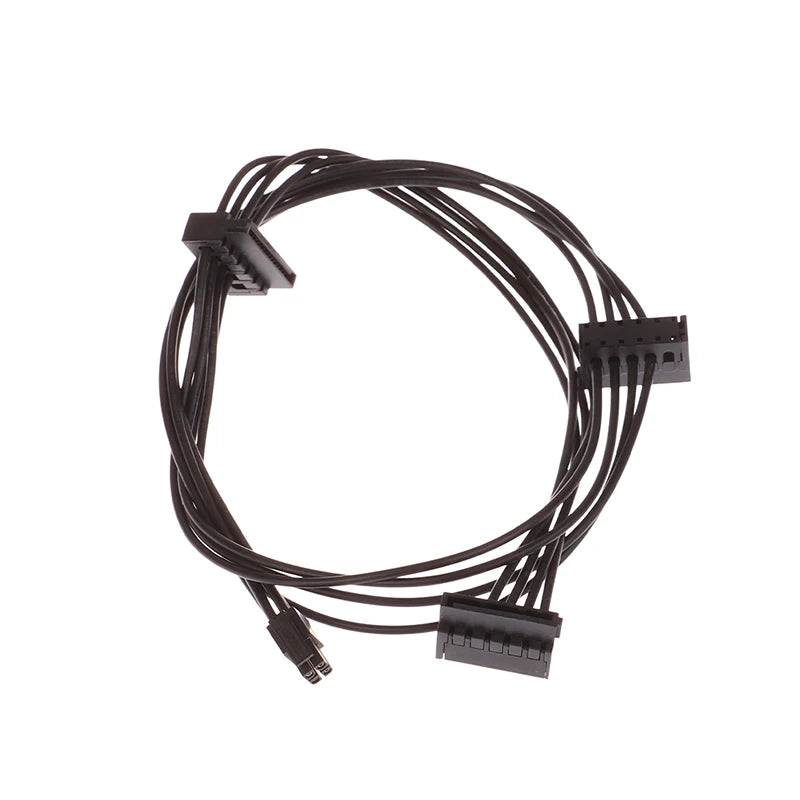 45/65cm Mini 4 Pin To SATA Power Supply Cable For Lenovo Main Board Interface Small 4Pin To One/Two/Three SATA SSD Power Supply