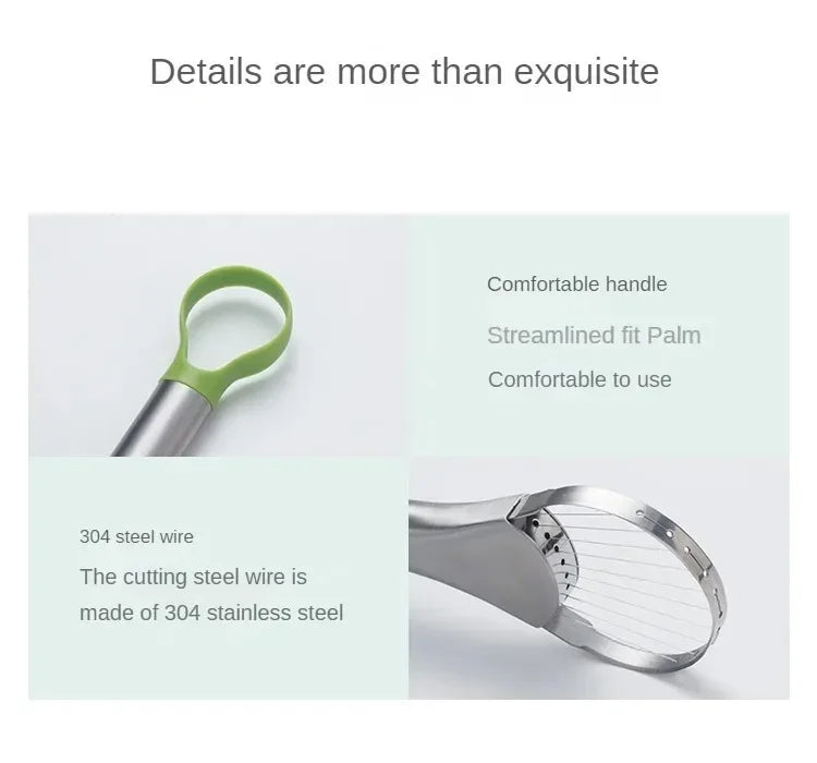 Avocado Knife Gadget Stainless Steel Cutters Kitchen Gadgets Fruit Cutting Artifact All for Kitchen and Home Dragon Fruit Slices