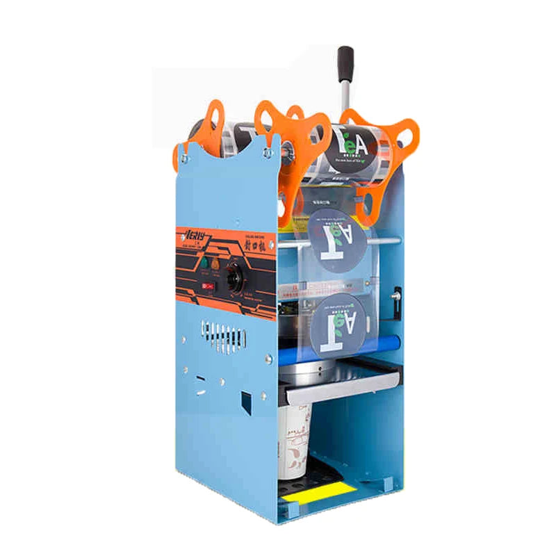 Full Automatic Cup sealer Cup Sealing machine Bubble tea machine for 9.5CM Paper Milk tea/Coffee cup Boba Tea