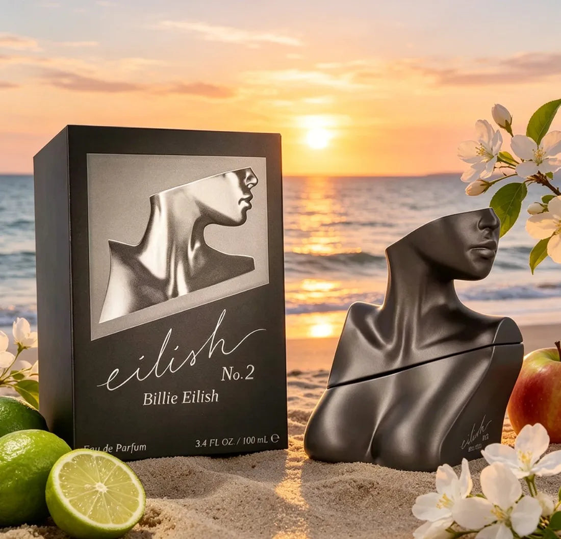 Billieee Elish 3.4oz neutral perfume, three choices, delicious food, wood fragrance, lasting elegance