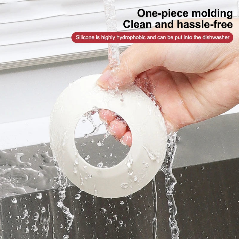 1Pc Silicone Faucet Water Guard Kitchen Sink Splash Catcher Countertop Protector Mat Draining Pad Kitchen Gadgets