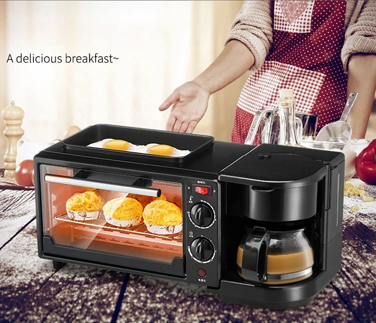 220V/110V Breakfast Machine Multifunctional Household Bread Maker Fully Automatic