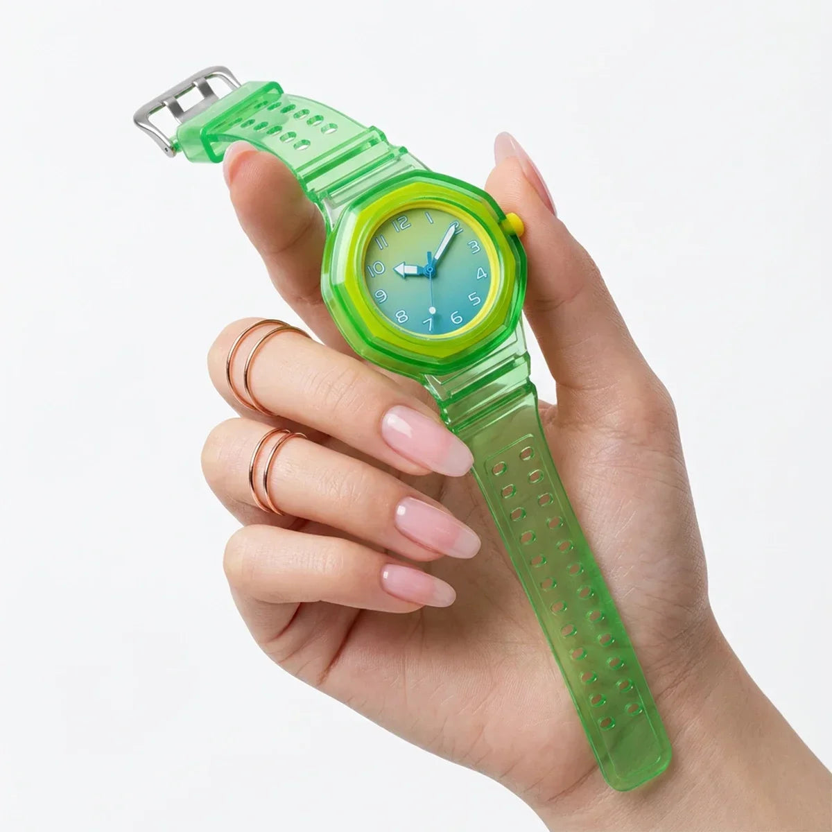 2 IN 1 PC Mod Kit Case Frame +Strap for Swatch AP Royal Pop Modification Integrated Silicone Matte Cover Bumper Band Accessories