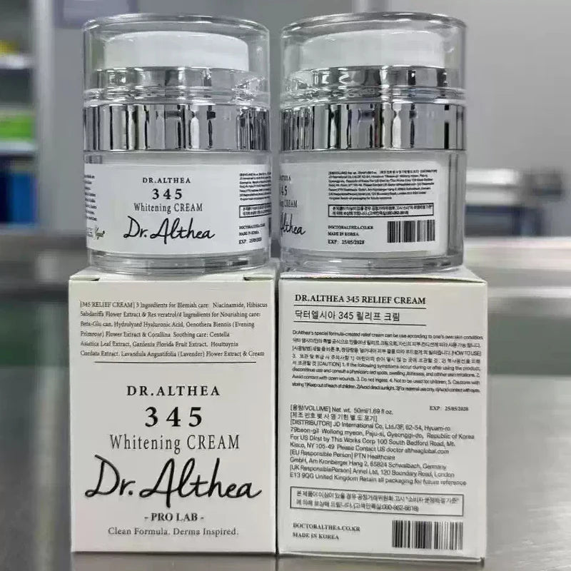 Korean Original Dr.Althea 147 Barrier Cream 345 Relief Cream Facial Collagen Moisturizer Centella Asiatiea Hyaluronle Acid Cream