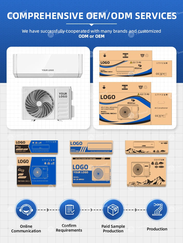 Self-contained Boat Air Conditioning System 5000-16000BTU Water Cooled Marine Air Conditioner for Boat Yacht AC Unit