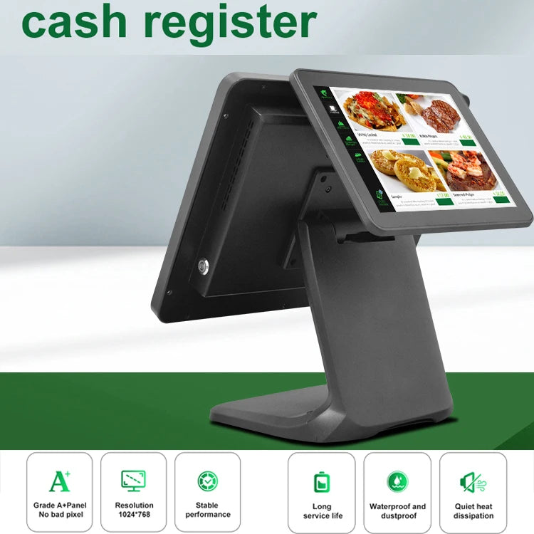 All-in-One Android Windows Cash Register Machine POS System with Cash Drawer And Printer for Restaurant Business