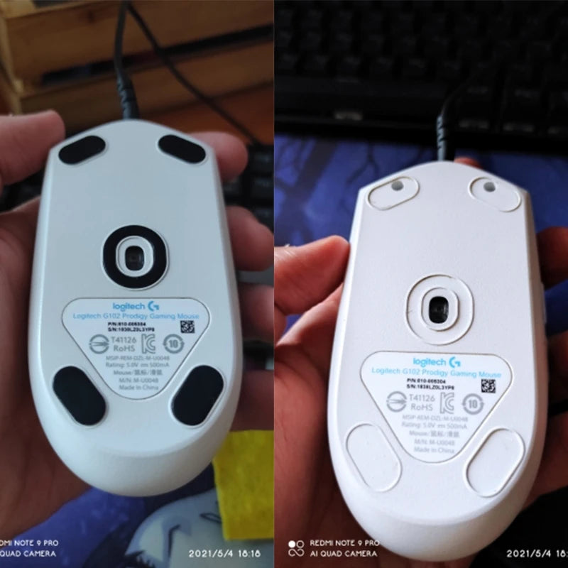 Mouse Skates Feet For G102 0.6mm Curved Mouse Glides