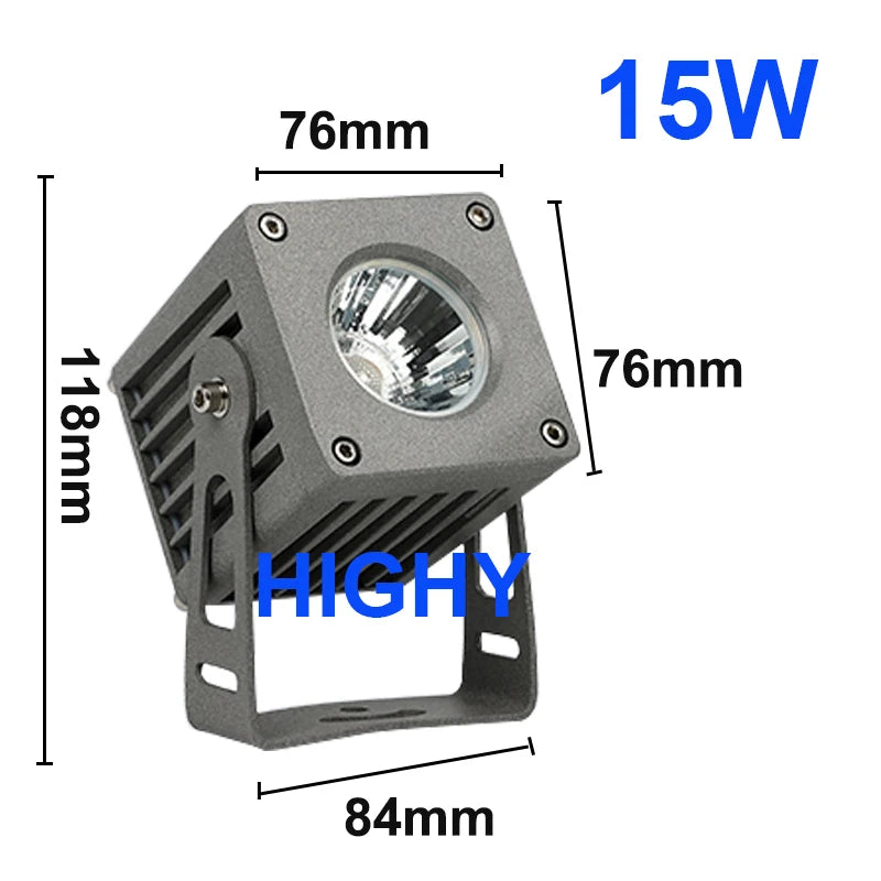 New COB LED Floodlight Outdoor Waterproof IP65 Outdoor LED Spotlight 10W 20W 30W Outdoor Landscape Lighting Exterior Wall Lighti