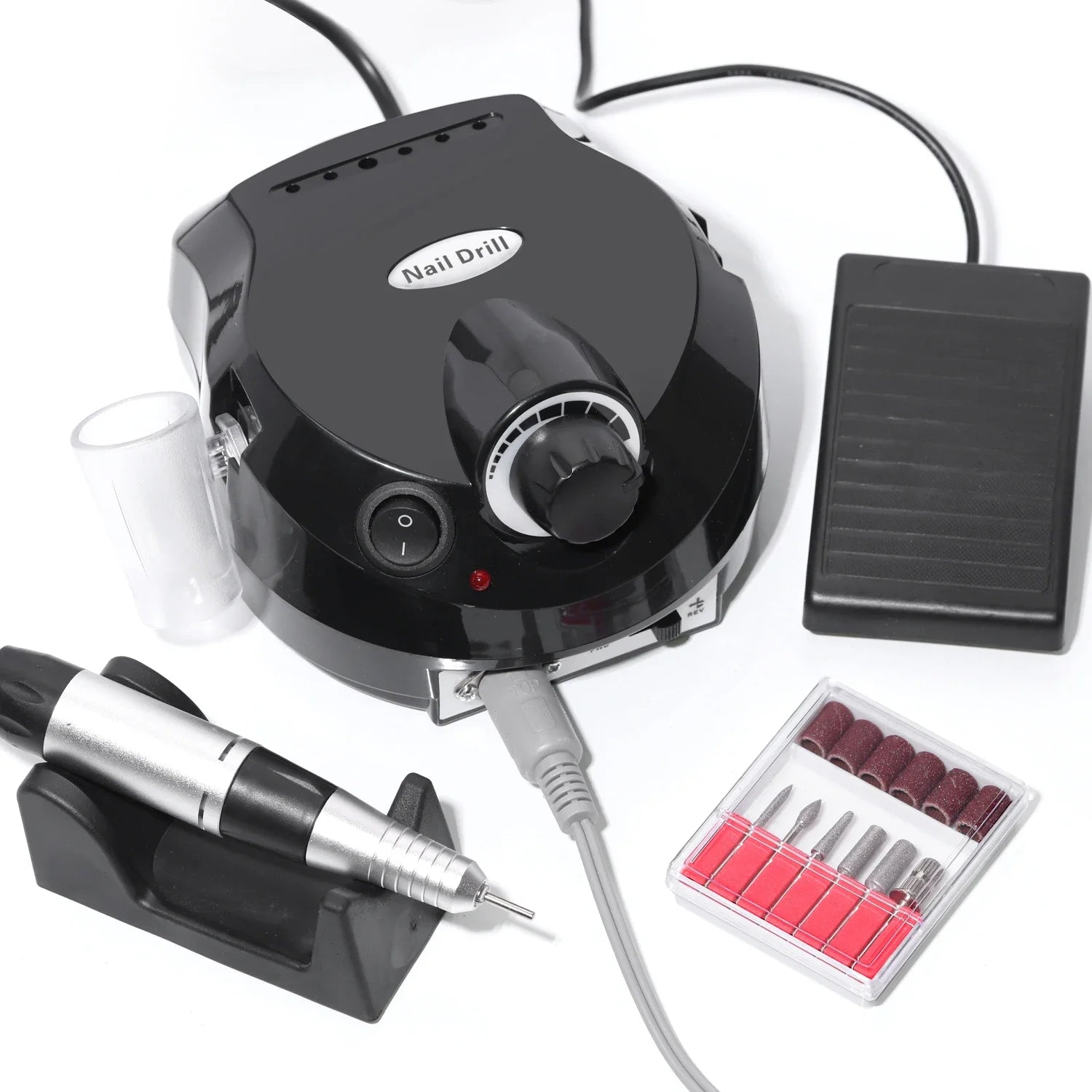 35000RPM Electric Nail Drill Machine Cutter Set Nail Gel Polisher Nail tools Salon Equipment Strong Polishing Tool Nail File Kit
