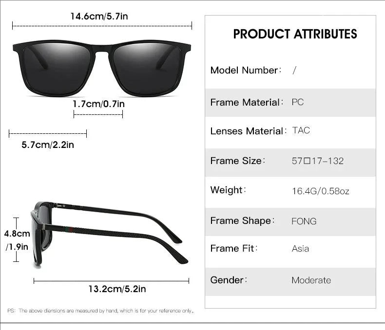 New Style Sun Glasses Driving Glasses Fashionable Square Sun Glasses Men And Women Anti-ultraviolet Sunglasses 1166
