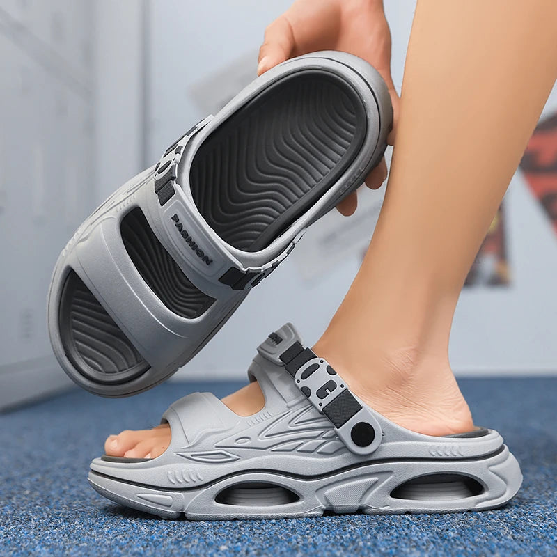 New Popular Summer Non-Slip Slippers for Men and Women, Men's Beach Sandals and Slippers
